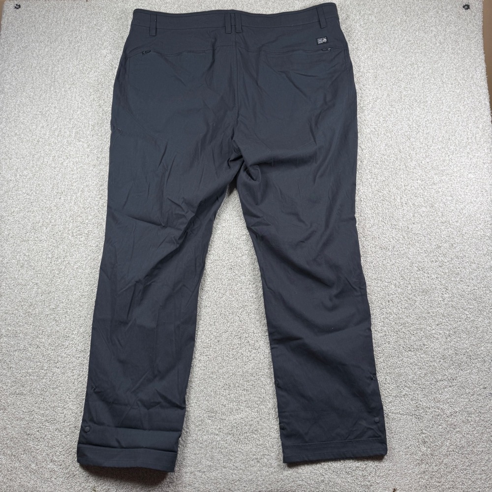 Mountain Hardwear AP Pant Mens 42x32 Black UPF 50 Outdoor Hiking OM0827-004 - Picture 4 of 6